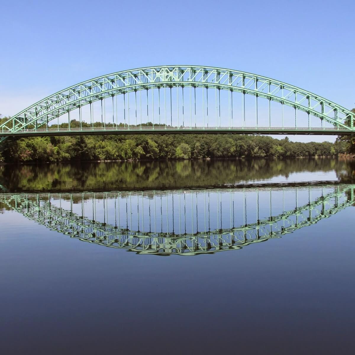 Tyngsborough Bridge2 Tyngsborough Bridge in Tyngsborough, Massachusetts