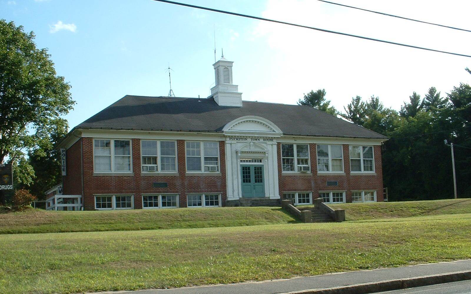 Plympton_MA_Town_Hall Plympton, Massachusetts Town Hall