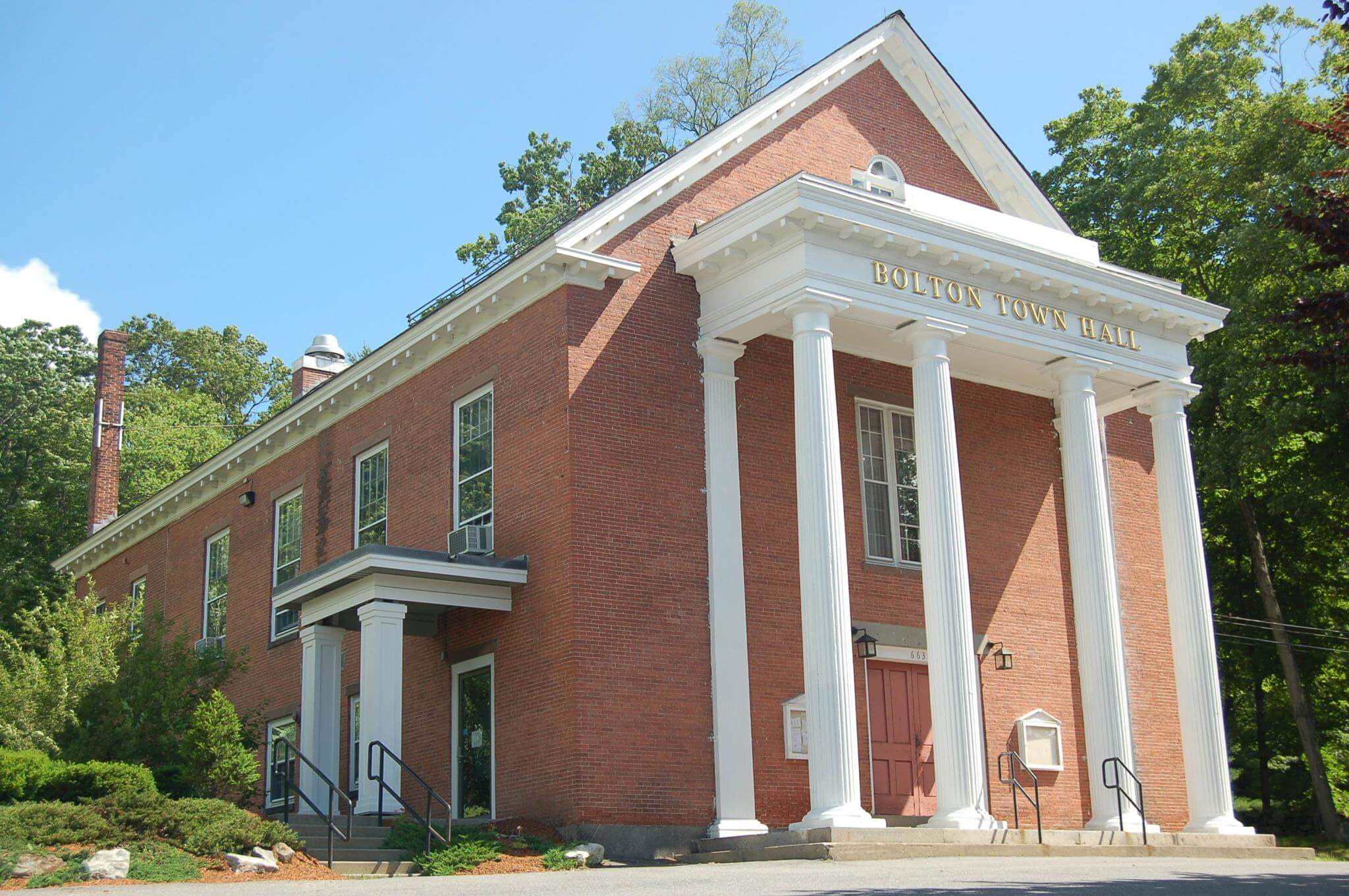 Bolton North Brookfield, Massachusetts Town Hall